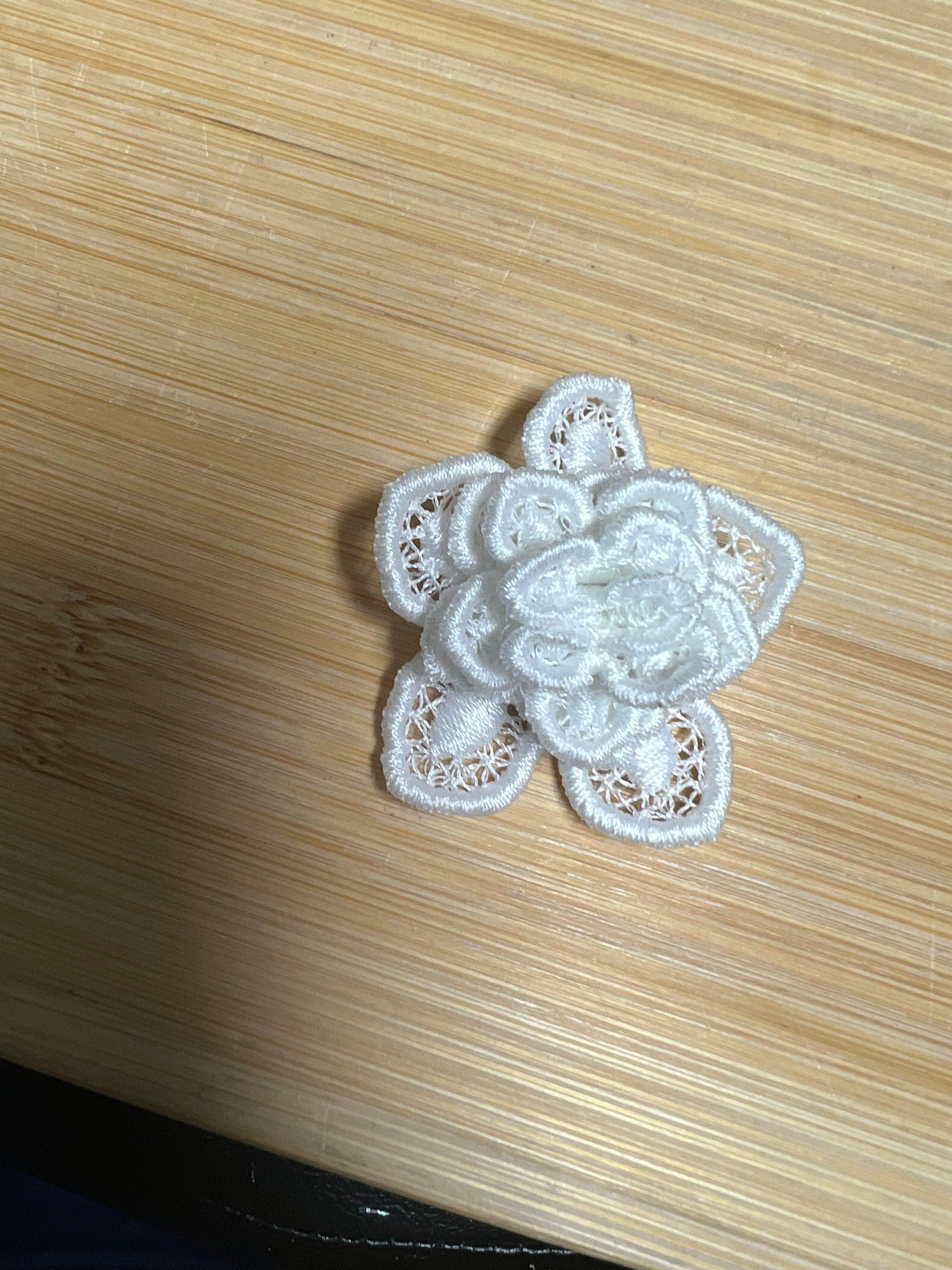 Mini delicate lace flowers big collection SET of 13 FSL Free standing