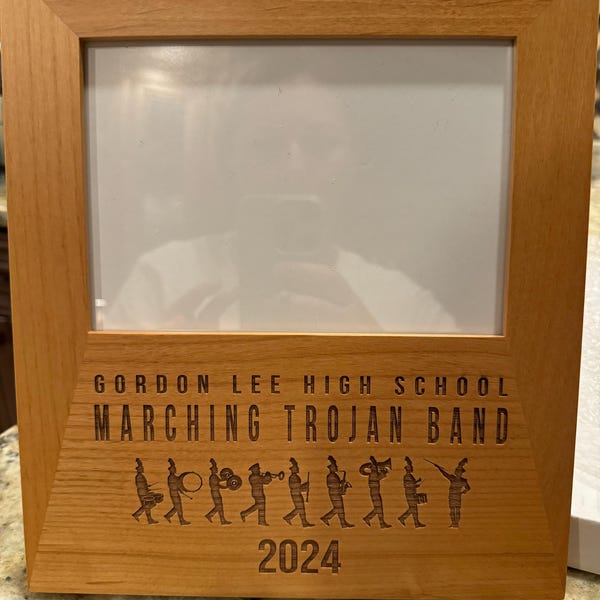 Band Frame Personalized Marching Band Picture Frame, Drumline Picture Frame, Band ...