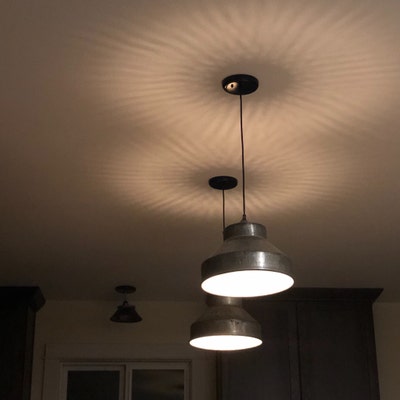 Image showcasing Industrial Farmhouse Pendant Light - Etsy
