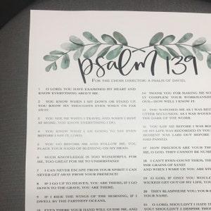 Modern Psalm 91 Nasb Print Bible Quote Etsy