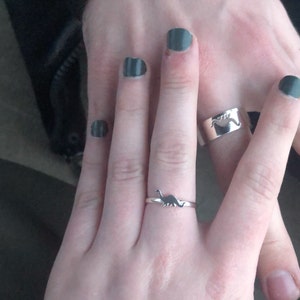 etsy dinosaur ring