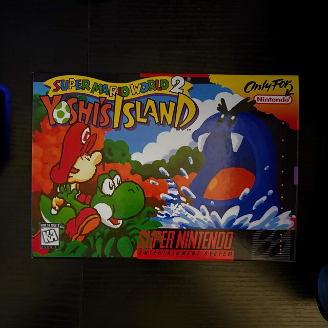 スーパーマリオワールド2 ヨッシーアイランド 交換用ボックス