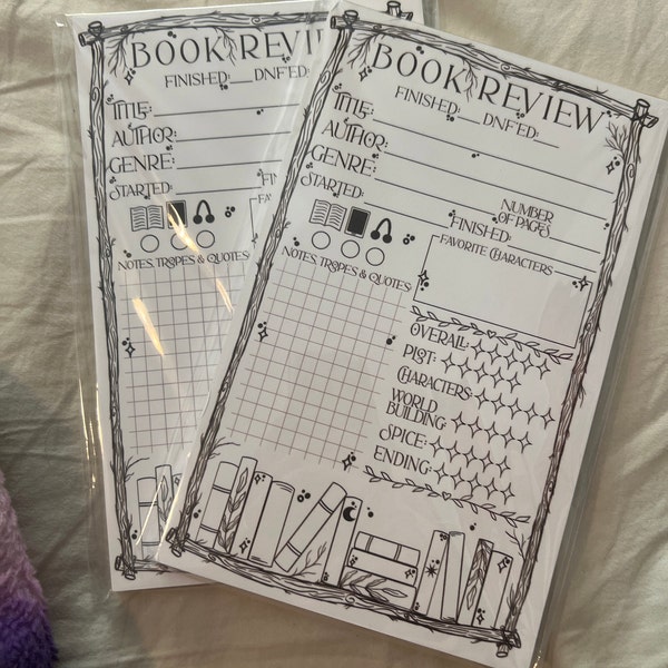 Book Review Notepad | 5