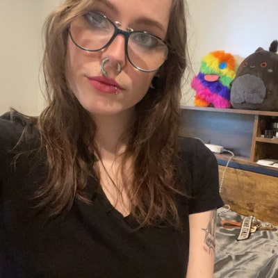 LIME GREEN Internally Threaded ASTM F136 Titanium Barbell Curved