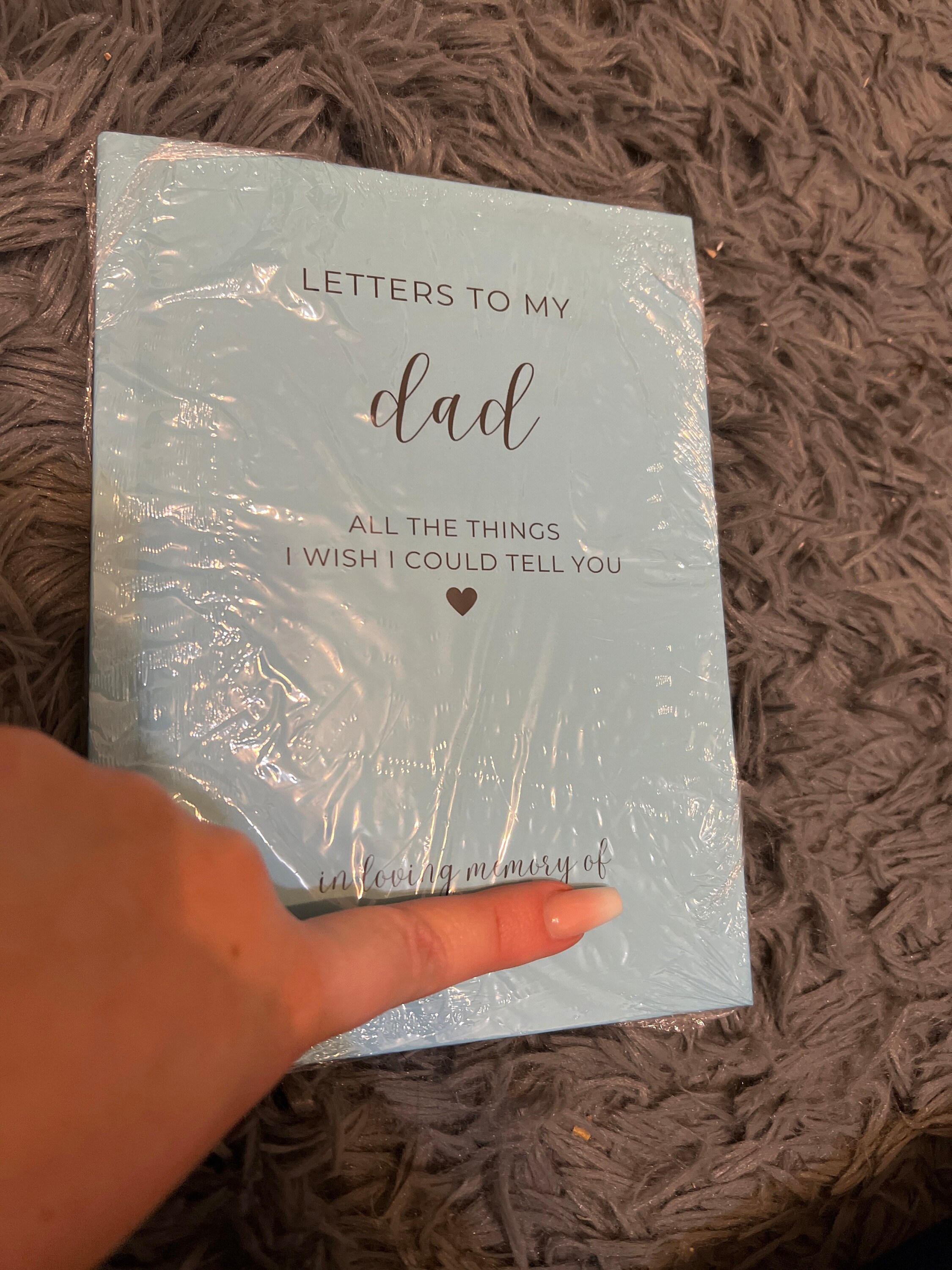 Loss of Father Memorial Gift Journal, Dad Loss Grief Journal Gift, Letters to My Dad in Heaven Sympathy Gift, Letters to my Father, Memorial