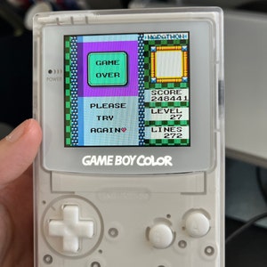 Custom IPS XL Backlit Nintendo Gameboy Color Semi Custom IPS XL Backlit Nintendo Gameboy Color Semi