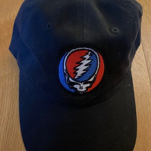 Casquette Snapback Noire Grateful Dead Steal Your Face - The Classics - Brodée