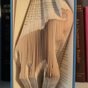 Angel Book Folding Pattern, How to Book Fold Instruction, Downloadable ...