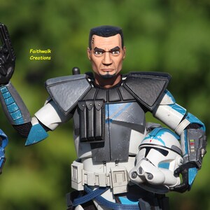 スターウォーズ　クローントルーパーオフィサー　アニメイテッドヘッド　カスタム アニメイテッド クローン・トルーパー ヘッドセレクション (1:12