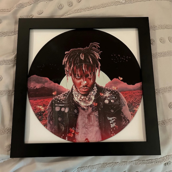 Juice WRLD Affiche de couverture d'album Legends Never Die imprimée sur