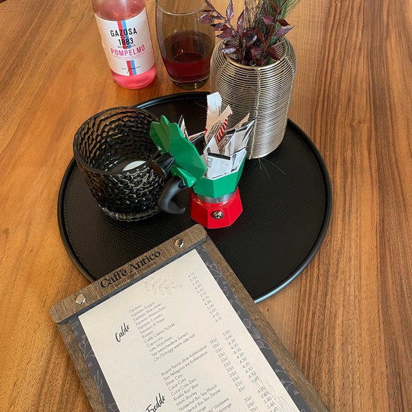 Custom Engraving Service For Wooden Menu Board - Send Us Your Design