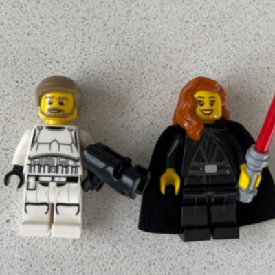 Hand Made Personalised 'mr & Mrs' LEGO WEDDING Frame - Etsy