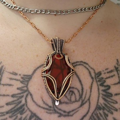 thumbnail image 2 of Handmade 925 Sterling Silver Pendant With Natural Abalone Shell – Unbranded Charm 2 of 4