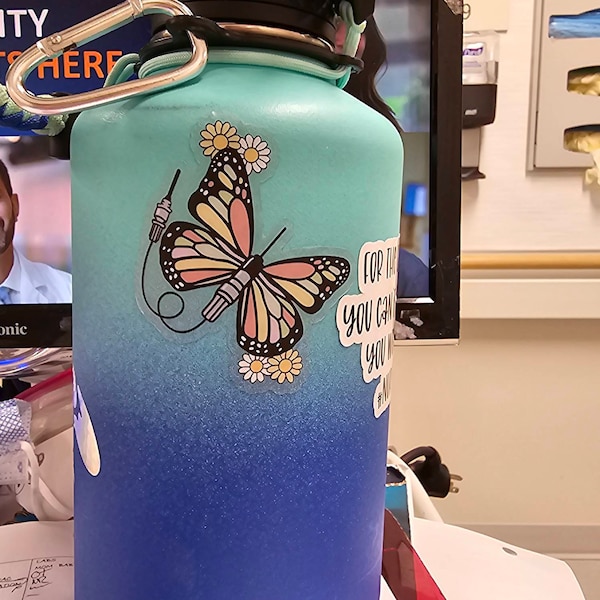 Iv Injection Sticker Butterfly IV Sticker, Intravenous Sticker, Infusion Nurse Sticker ...
