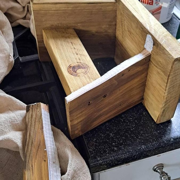 Handmade, Rustic Reclaimed Wooden Step Stool - Etsy UK
