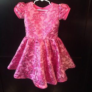 Lily Bird Studio PDF Sewing Pattern Amanda's Dress 1 to 10 Years Circle ...
