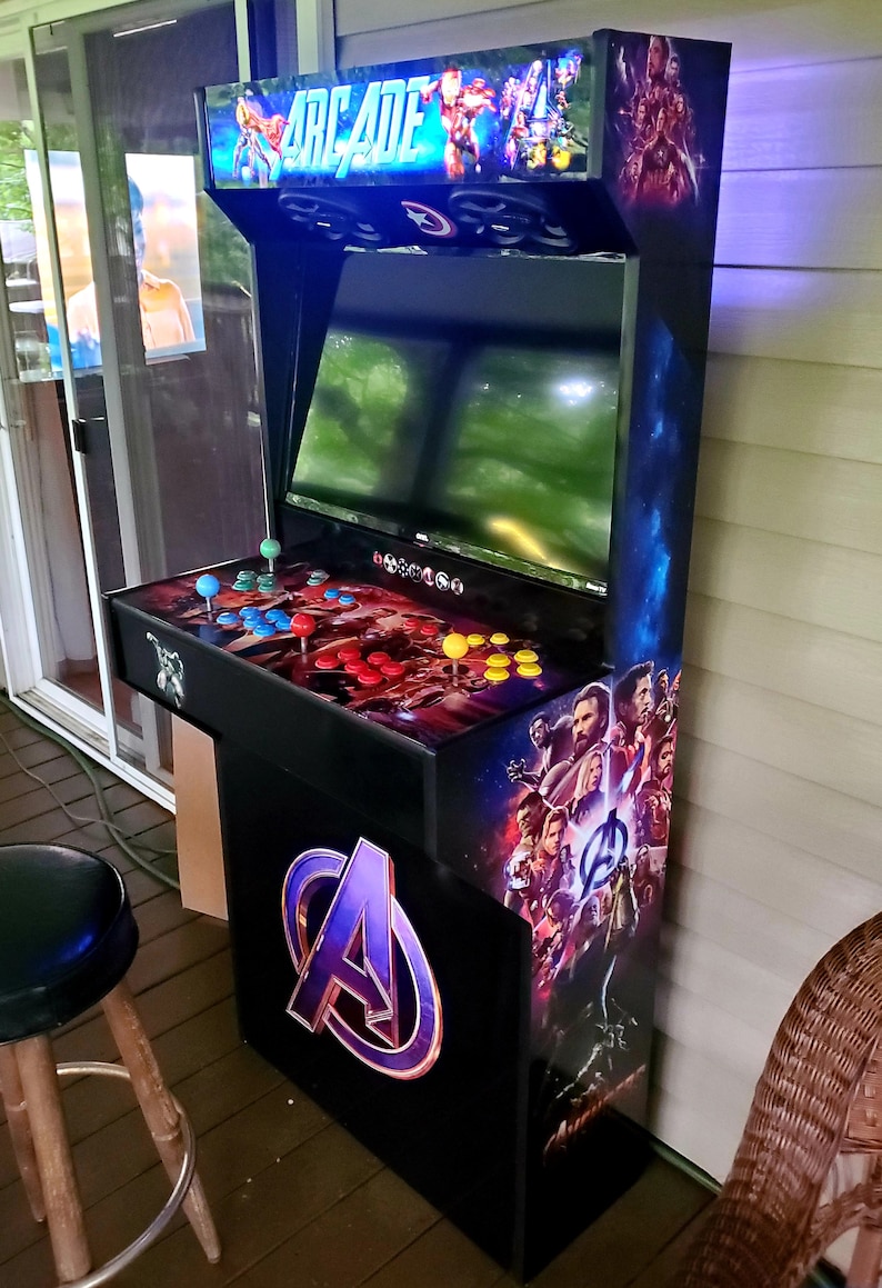 Arcade setup shared by Steven Ofield