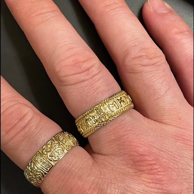 Alexander the Great Ring Solid 14k Gold Ring Men's - Etsy