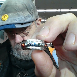 James added a photo of their purchase
