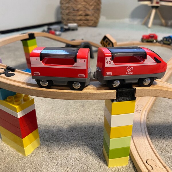 Lot De 10 Connecteurs Pour Rails De Train En Bois - Compatible Brio, IKEA, Thomas & Friends
