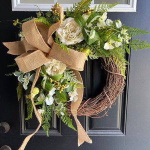 Greenery Wreath Wreath Great for All Year Round Everyday - Etsy