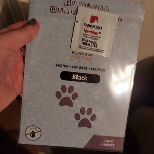 Inkless Pet Paw Print Kit Get High-quality Paw Prints With Zero Ink Non ...