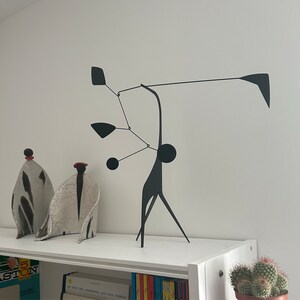 STABILE Standing Mobile Verneuil Créations Black Handmade in