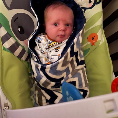 Baby Boy, Baby Blanket, Baby Blanket Personalized, Navy Blue Baby Boy ...