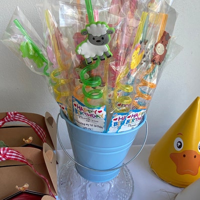 Farm Animals Party Favors, Kids Birthday, Party Favors, Personalized