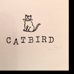 Cat Rubber Stamp - Etsy