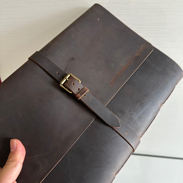 Leather MacBook Pro 15 Case, Engraved MacBook Air 13 Sleeve, Laptop ...
