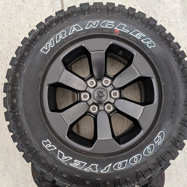 Premium Cast Vinyl Decal Overlays for 2019-2024 RAM Rebel Wheels X4 ...