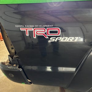 TRD Sport Toyota Racing Development Decals 16