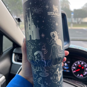 Floral Custom Stanley Adventure Quencher 40 oz tumbler – Etch and Ember