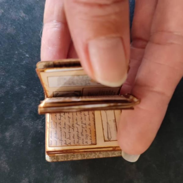 Miniature Apthecary Scripts Miniature Antique Look Apothecary Healers Herbalist Recipe Remedies ...