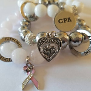 New 100% PANDORA 925 Silver Daughter Mother Double Heart Split Charm 799187C01 E - Foto 13