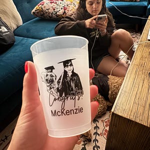 Wedding Frosted Cups, Pet Wedding Frosted Cup Favors, Custom Pet Wedding Frosted Cups, Personalized Pet Wedding Plastic Cups as Favors (633)