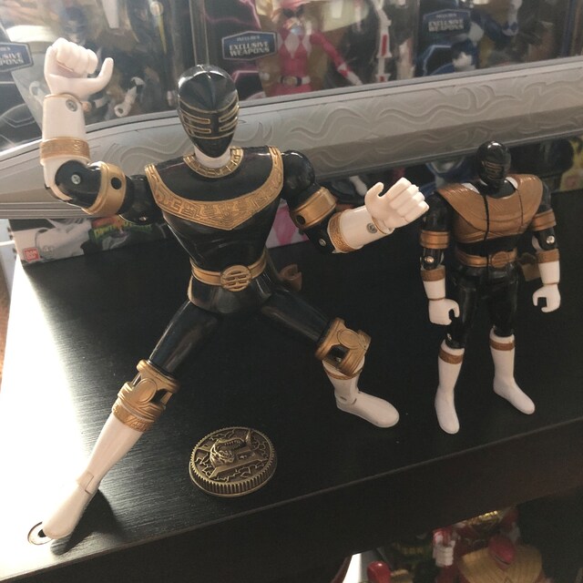 Ultimate Ranger Jason Trex Weathered Brave Tyrannoking Power Coin