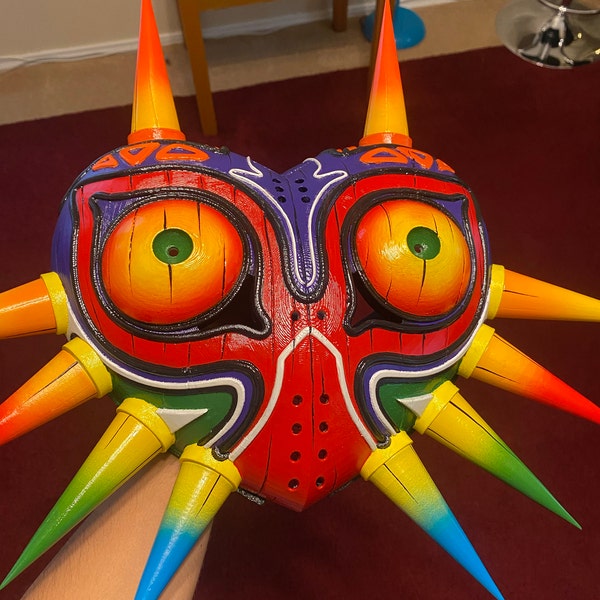 Majora's Mask - New HQ Detailed Wearable Mask | Hand Painted Cosplay ...