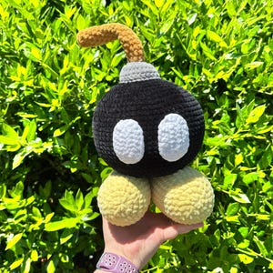 ボブオンブかぎ針編みパターン、スーパーマリオかぎ針編み、ボム