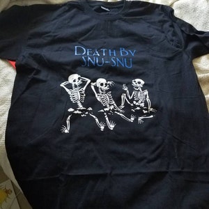 death by snu snu t shirt