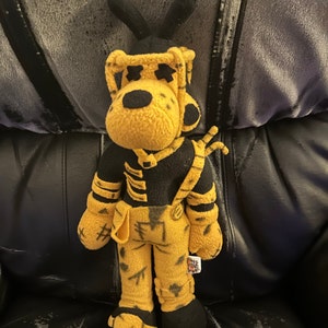 Brute B. Plushie Handmade fanmade unofficial Etsy UK