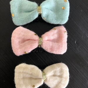 Broche Barrette ORIA Bébé Plaqué Or – Cadeau Naissance Ancien Haute Qualité