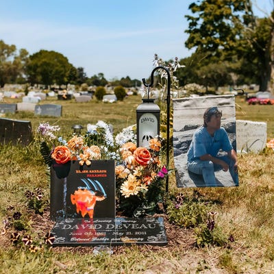 Memorial Stone for Mom Dad, Personalized in Loving Memory Memorial ...