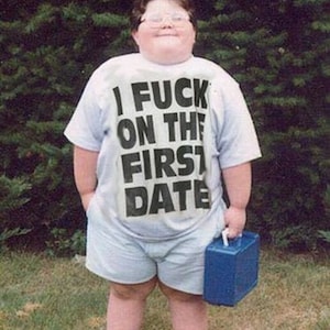 I Fuck On The First Date T-Shirt I Fuck On The First Date T-Shirt