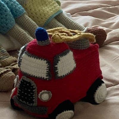 Fire Engine PDF Crochet Pattern - Etsy