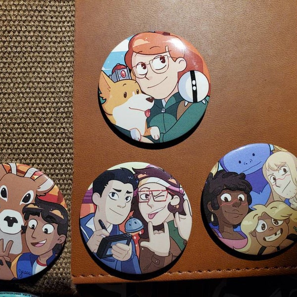 Infinity Train 1.25 Inch Button Set Books 1 ~ 4 - Etsy