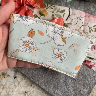 PDF Reusable Coffee Sleeve Sewing Pattern, Printable Download Tutorial ...