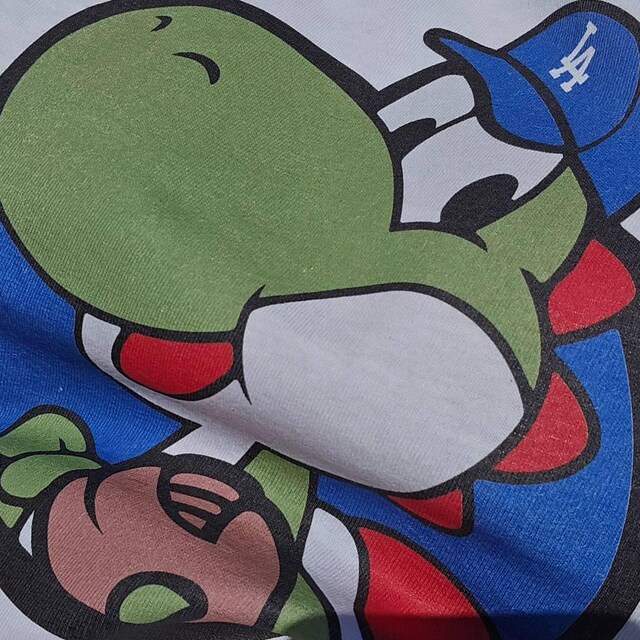 ヨッシー LA ベースボールTシャツ | スーパーマリオ ドジャース ファン