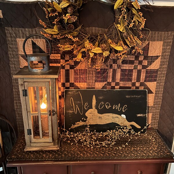 Primitive merry christmas signs